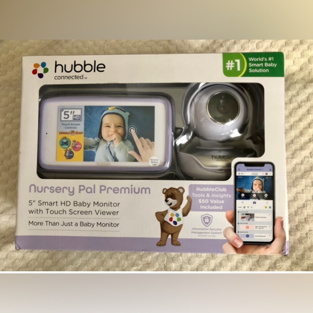 HUBBLE Connected Nursery Pal Premium Baby Monitor